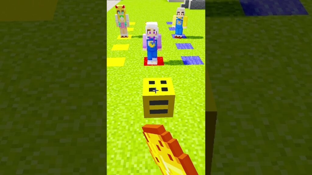 マイクラでカラーチャレンジ! #マインクラフト #まいくら #minecraft マイクラでカラーチャレンジ! #マインクラフト #まいくら #minecraft