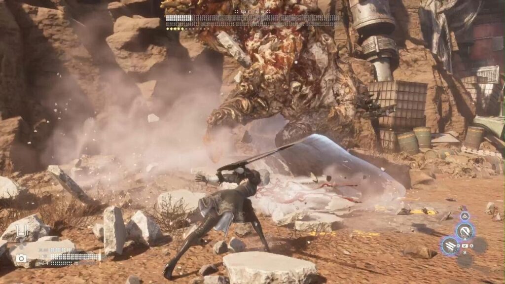 【Stellar Blade(PS5)】#6「アルテスレボワ」荒野探索 攻略プレイ（ステラーブレイド)