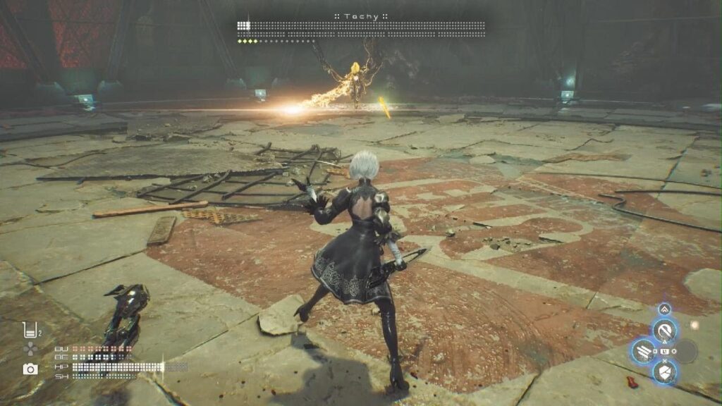 【Stellar Blade(PS5)】#10「アルファ信号～隠された真実」マトリックス11、ザイオン探索、BOSS戦 2Bで攻略プレイ（ステラーブレイド)