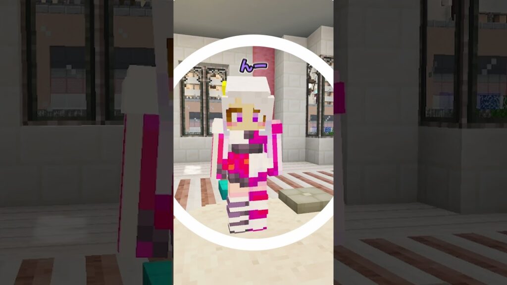 学校に行くのにカワイイ洋服をえらぼう！ #マイクラ #マインクラフト #まいんくらふと