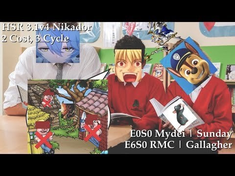 [V4] E0S0 Mydei and Sunday + E6S0 RMCおよびGallagher（2コスト、ノード2ニカドールMOC）