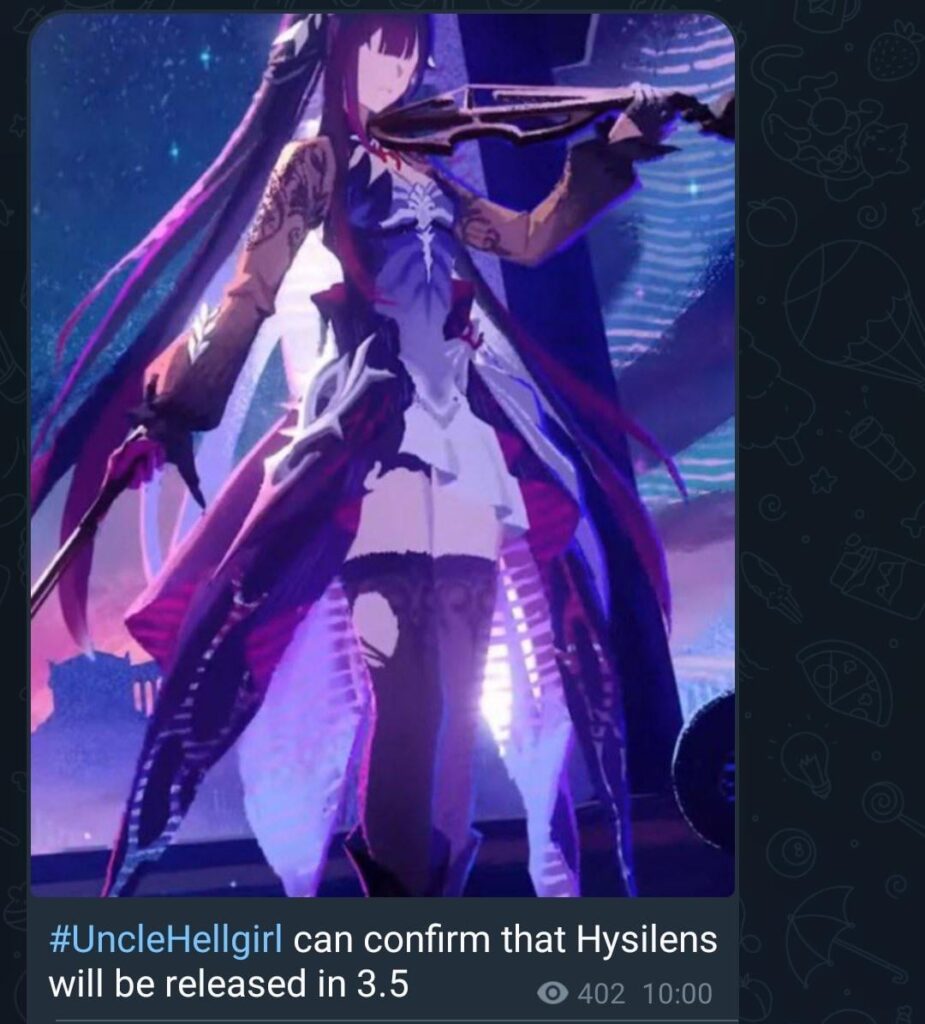 3.5のHESILENS叔父のヘルガールを経由しています