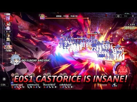 Castorice＆Tribbie E0S1 Dual-Sustain E0S0 Loca＆E6 Gaallgershere Hoc 12 Showcase |ニカドール
