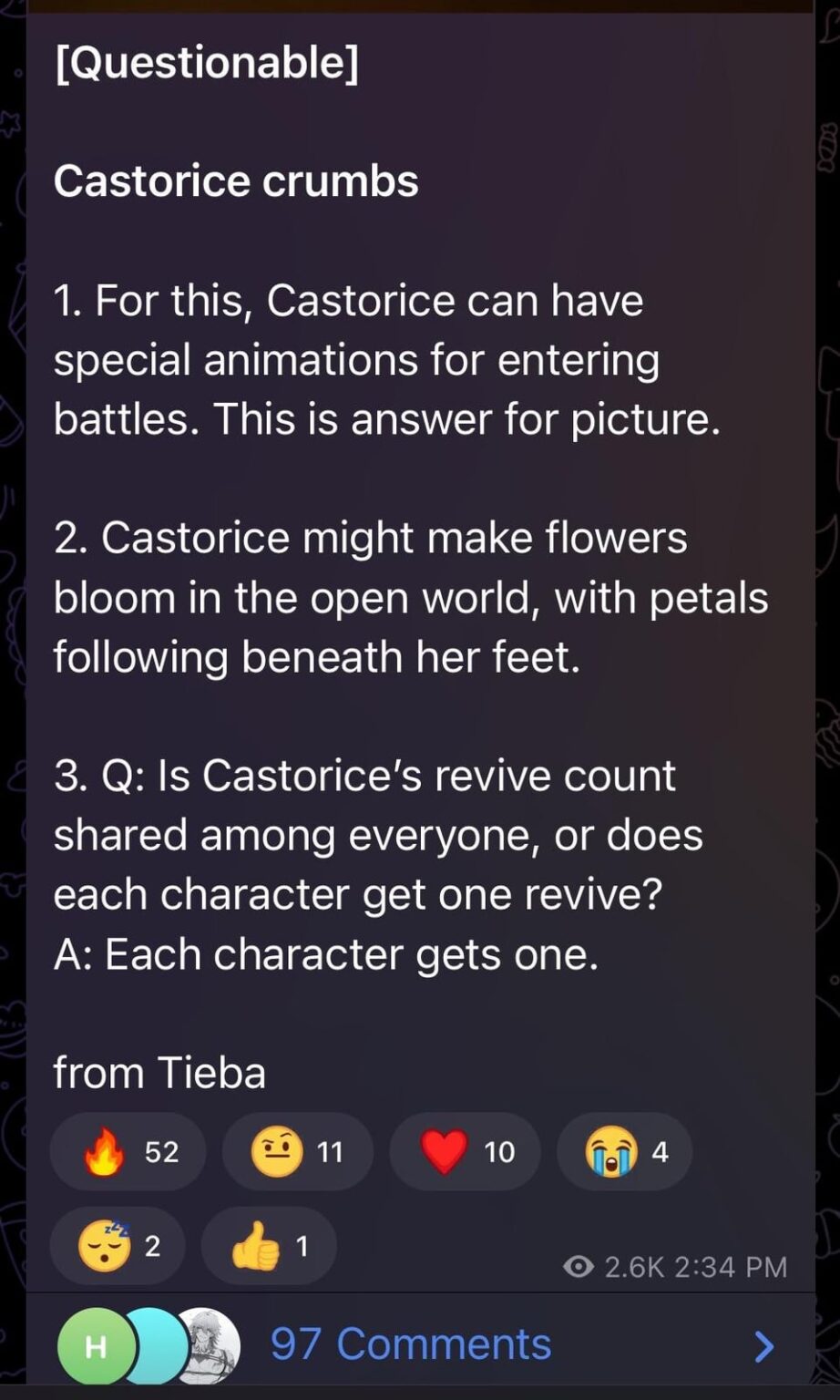 ギャラクシーリークによるカストリスパン粉