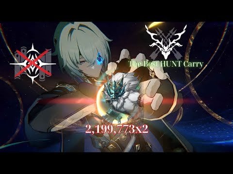 [HSR 3.2v1] E0S1アナクサ-E0S1日曜日-E0S0ルアンメイ-E0S1ロビンvs 3.2 Apoc Hoolay（3917ポイント）