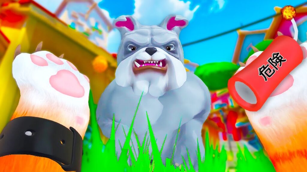 ヤバすぎる猫がゴリゴリ犬と対決する.. I AM CAT