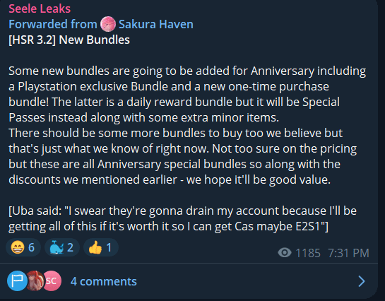 Sakurahaven経由のAnnivarsaryの特別なバンドル