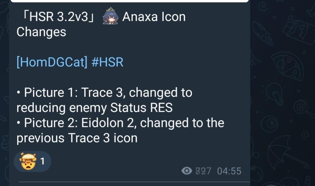 Anaxaアイコンは、HOMDGCATを介してTraceを変更し、再加工しました