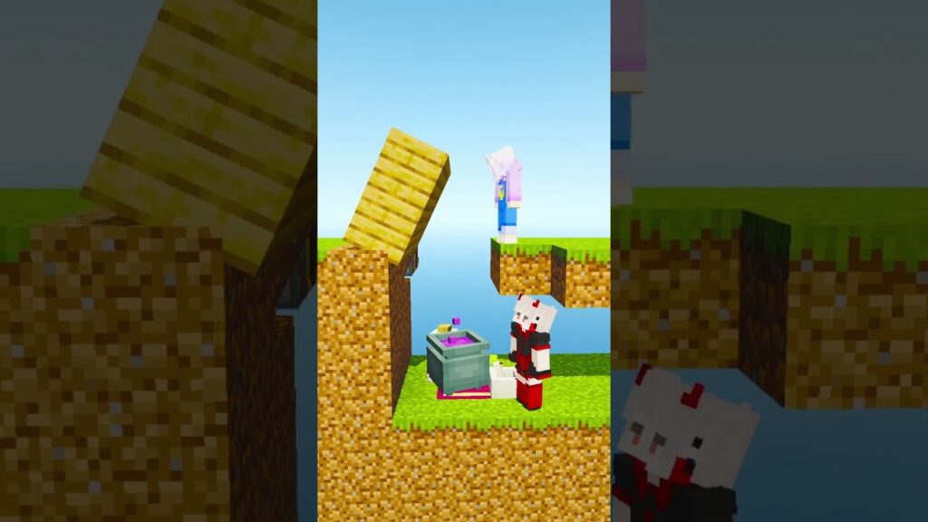 イジワルな魔女から人魚を守れ #マイクラ #マインクラフト #ぱちしゅう