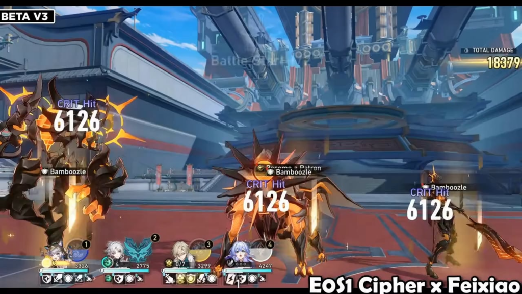 Feixiao E0S1 / Robin E0S1 / Cipher E0S1 / Aven E0S1 -MOC 3.3V3 / HOOLAY -1サイクル