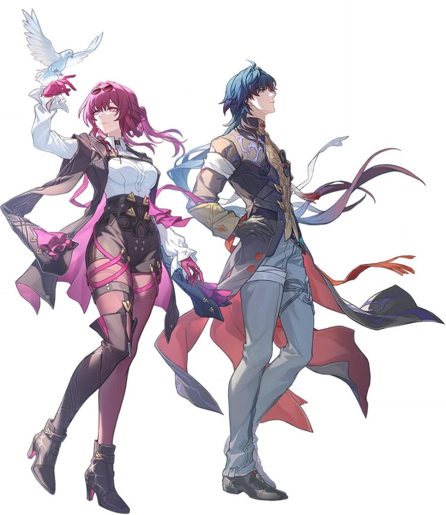 TrailblazerとStellaron Huntersのアートは、Seele Leaksを介してレンダリングします