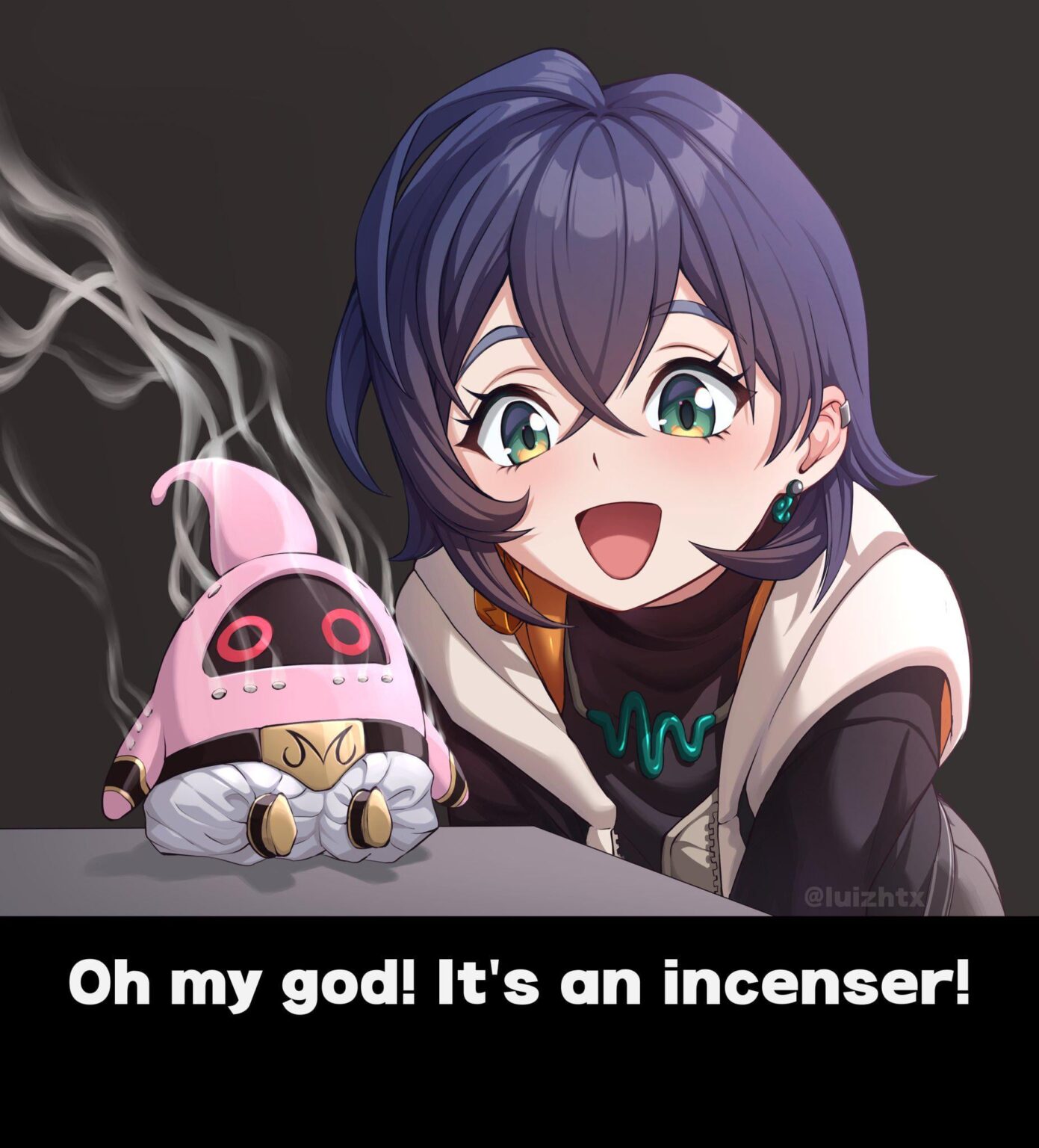 ベルはMajinboo（@luizhtx）を見つけます