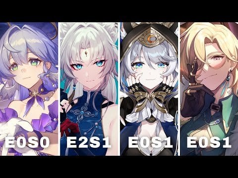 MOC 3.3 V3 HOOLAY 0サイクルE2S1 FEIXIAO、E0S1 CIPHER、E0S0 ROBIN、E0S1 Aventurine