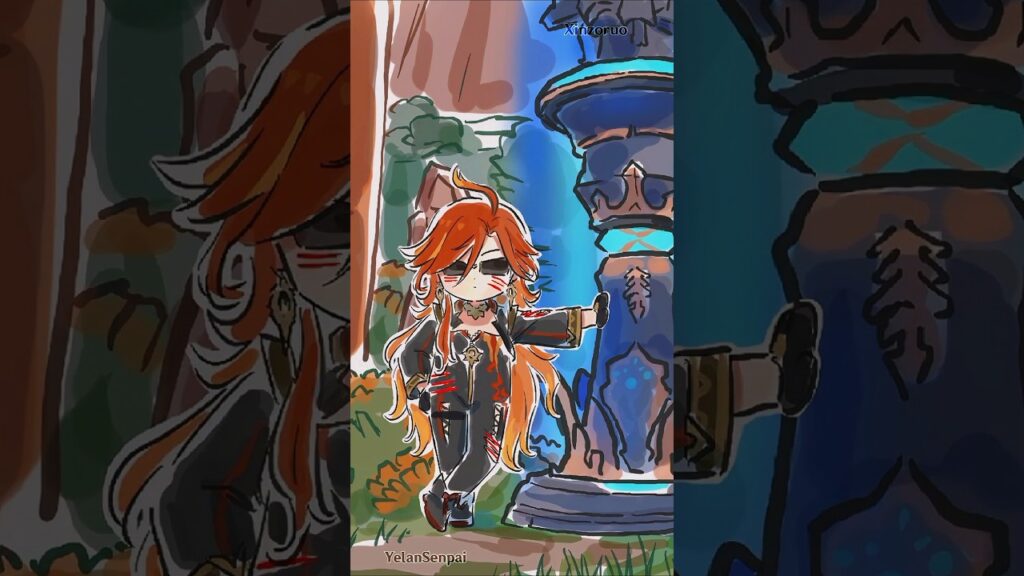 Mavuika Heals Herself After Xilonen In Natlan [ Genshin Impact Comic ]