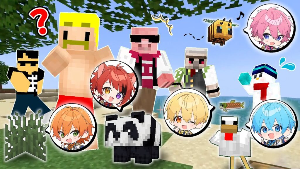 【ドズル社×すとぷり】マイクラMOBになってバレずに忍び寄れ!!【ドッキリ】 【ドズル社×すとぷり】マイクラMOBになってバレずに忍び寄れ!!【ドッキリ】