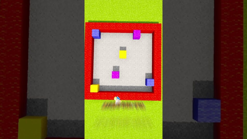 マイクラマッチングチャレンジ！ひとふでで同じ色をつなげろ！ #マイクラ #マインクラフト #ぱちしゅう