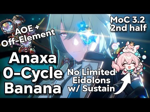 Anaxa E0S1 / Tribbie E0S5（DDD） / Sunday E0S5（DDD） / Hyocine E0S1 -MOC 3.3V5 / Banana -0サイクル