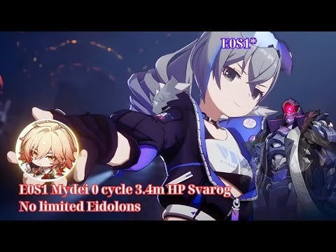 Mydei E0S1 / Sunday E0S1 / Silver Wolf E0S1（Cipher LC） / Hyacine E0S1-- MOC 3.4V1 / SVAROG-0サイクル
