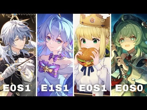 SABER E0S1 |日曜日E0S1 | Robin E1S1（Tribbie Sig LC）| Huohuo E0S5（QPQ）vs 3.1 Moc Kafka 0サイクル