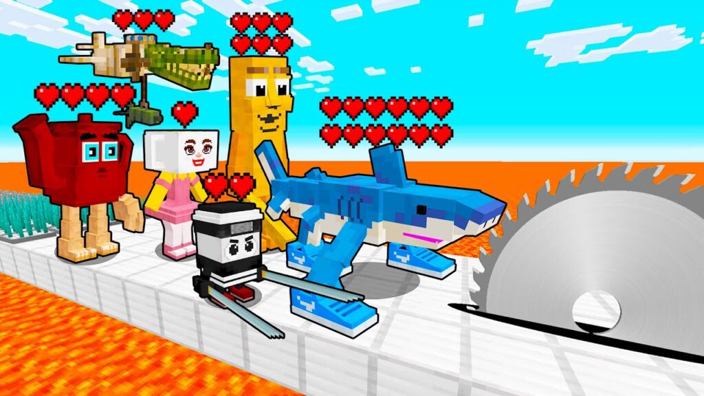 どのイタリアンブレインロットのMOBが最強か検証してみた！【まいくら・マインクラフト・トゥントゥントゥンサフール/トララレーロ トラララ/ITALIAN BRAIN ROT】