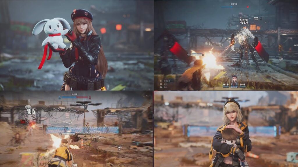 勝利の女神NIKKE コラボDLCミッション ステラーブレイド ラピ、アニス、モダニア