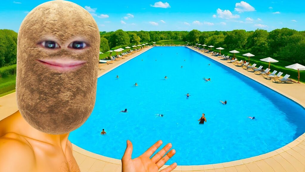 ウォーターパークのプールが超巨大になった！