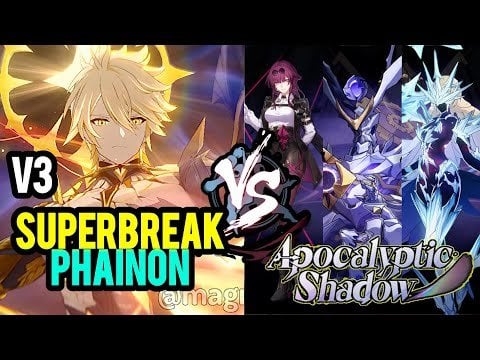 [v3] Superbreak Phainon E0S1/ Ruan Mei E1S0（新しいBPコーン）/ Fugue E0S0/ RMC E6 [Apoc Shadow 3.4]