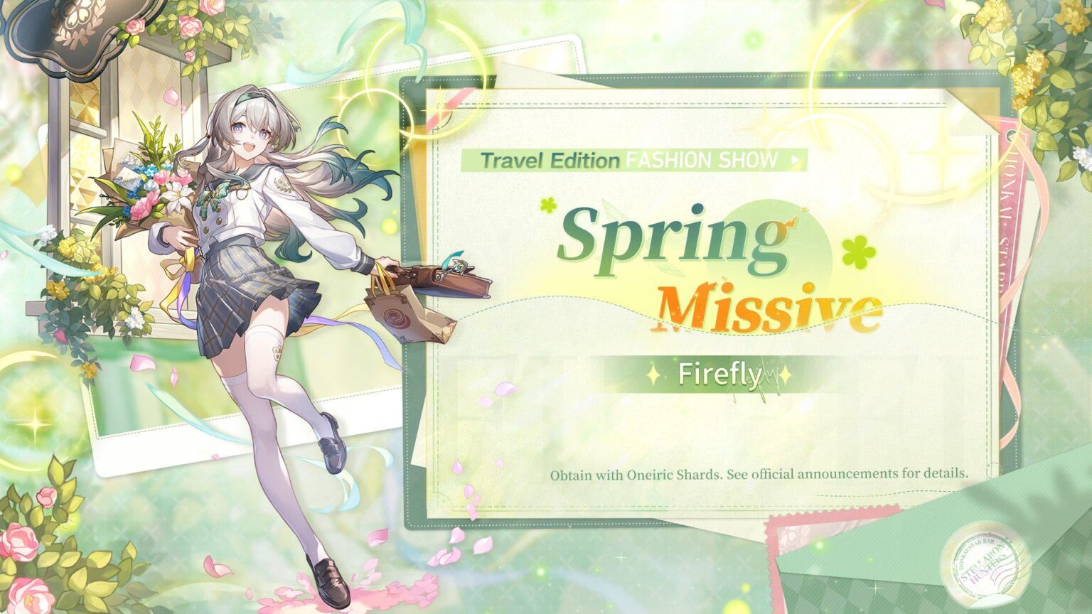 Fireflyの真新しい衣装「Spring Missive」がデビューしています！