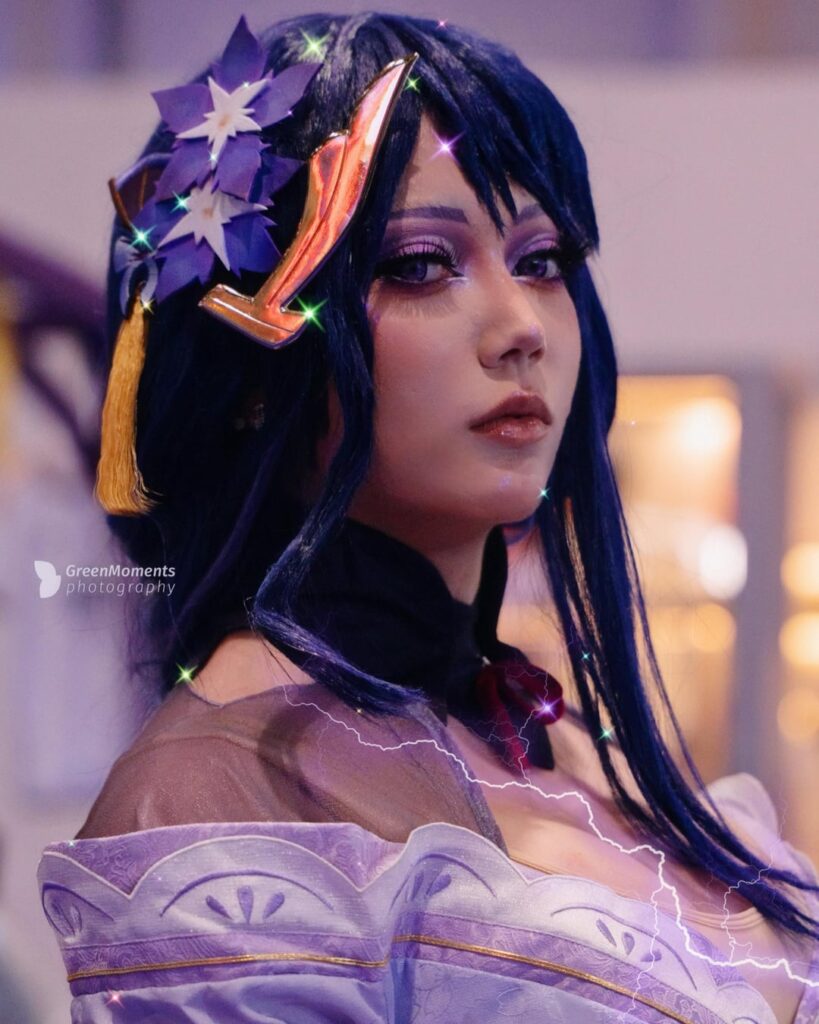 私のRaidenCosplay💜