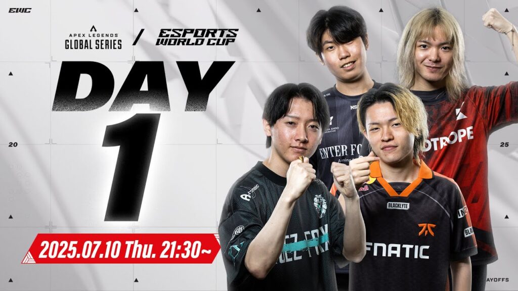【JP】ALGS Mid Season Playoffs / EWC Apex Legends | Pool Play Group A | Day 1