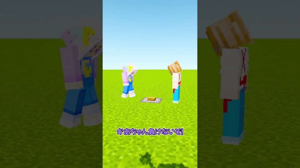 弓矢に当たった人の勝ち #マイクラ #マインクラフト #ぱちしゅう 弓矢に当たった人の勝ち #マイクラ #マインクラフト #ぱちしゅう