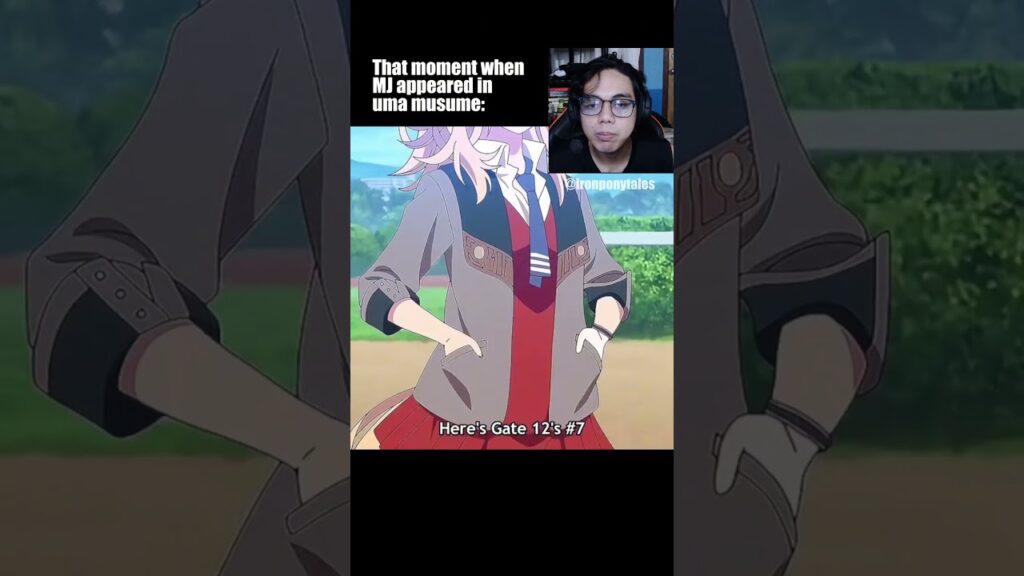 MJ appearance in Uma Musume Pretty Derby as Gold Ship