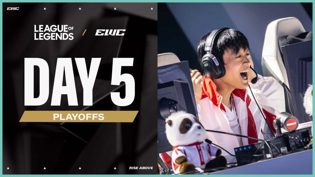 League of Legends at EWC 25 - Day 5 - Grand Finals