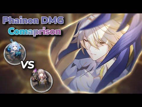 V3 Cerydra vs RMC | DMG比較| 3.4 moc svarog | E0S1 Phainon | E0S1日曜日| E0S1 BRONYA | E6S5 RMC（Shadowburn）| E0S5 CERYDRA（新しいイベントLC）