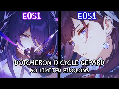 Acheron E0S1 / hysilens E0S1（JiaoqiuのLC） / Cipher E0S1 / Hyacine E0S1-- MOC 3.5V1 / Gepard-0サイクル