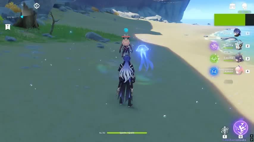 クルー経由のフリン戦闘と特別なバーストショーケース