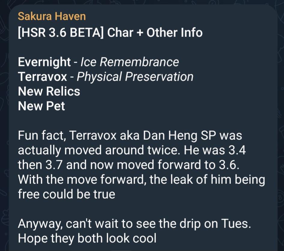 3.6文字 + Sakura Haven経由のその他の情報