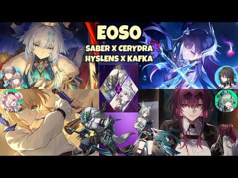 E0S0 CERYDRA X E0S0 SABER＆E0S0 HYSILENS X E0S0 KAFKA VS APOC 4 HOOLAY＆FEIXIAO