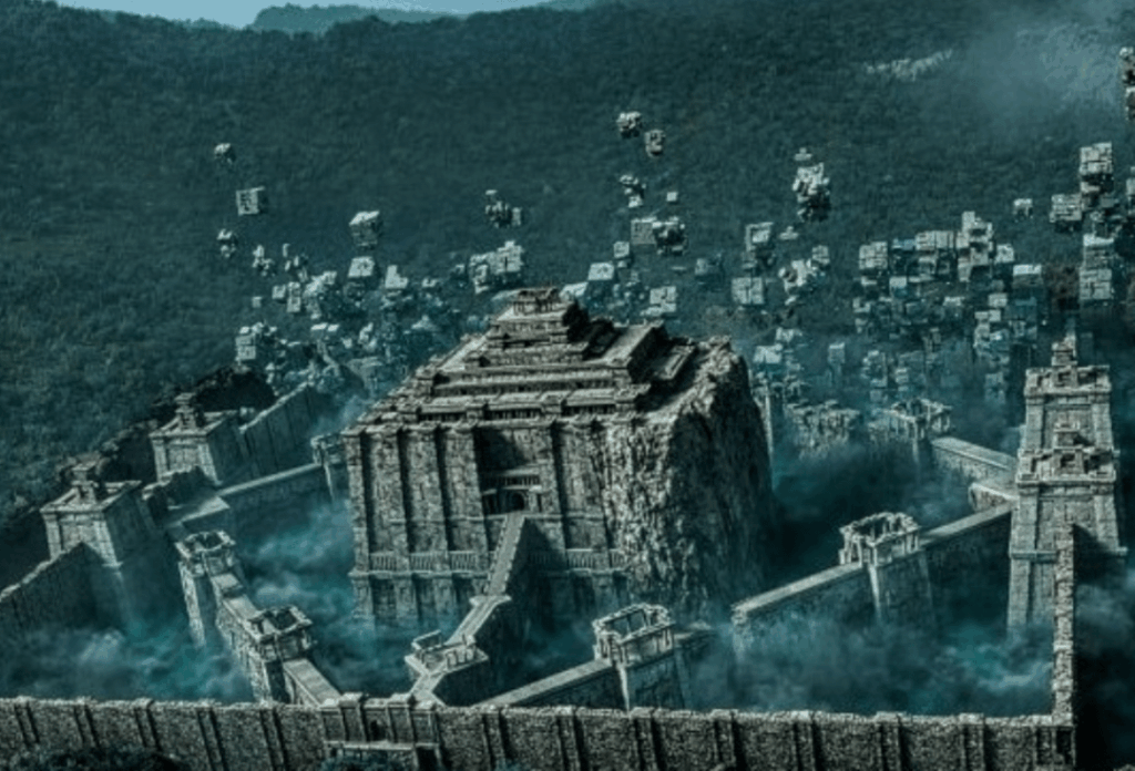 FF7の古代人の寺院を再現しました