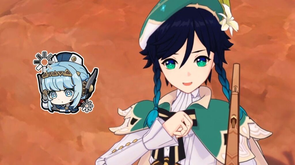 ウェンティとイネファの月感電パーティはこんな感じ【原神】【げんしん】