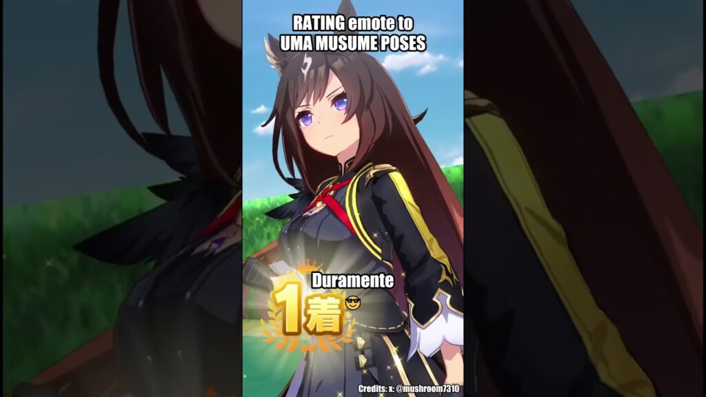 RATING UMA MUSUME POSES WITH EMOTES PART 2 | | Uma Musume Pretty Derby