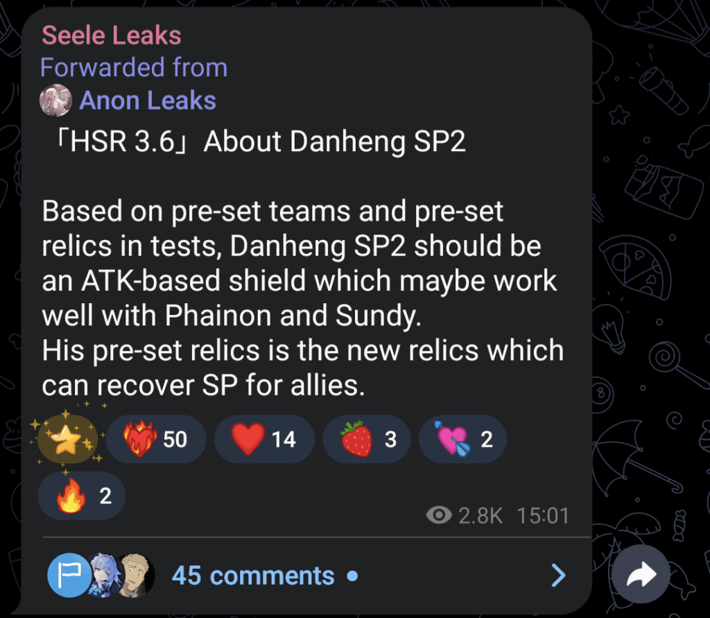 AnonLeaksを介したDanheng Sp Crumbs