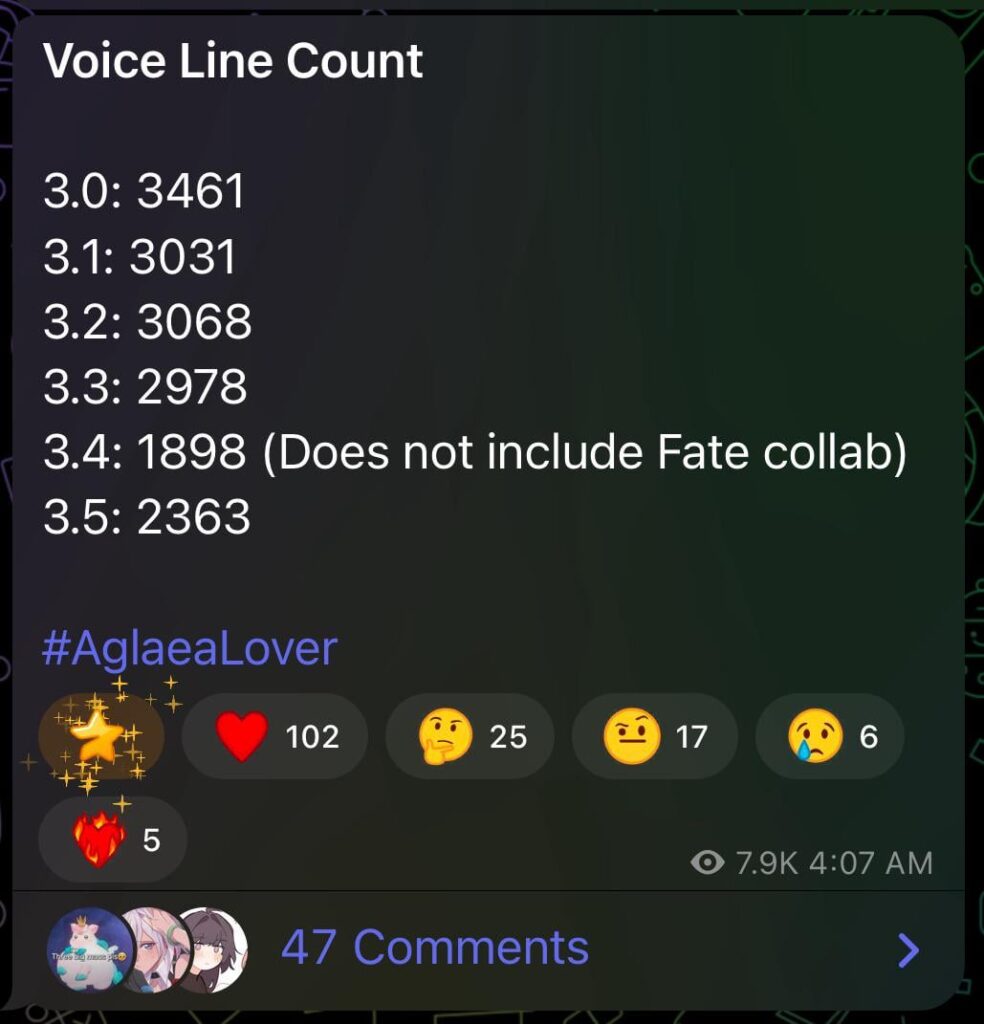 3.5音声ラインカウント
