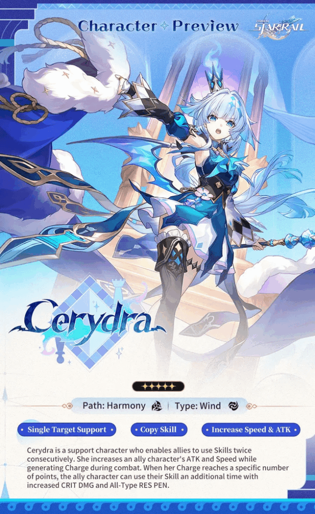 キャラクタープレビュー|セリドラ