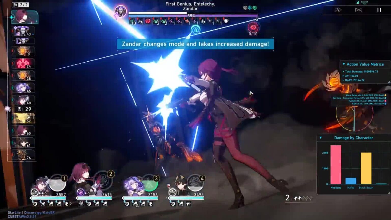 E0S5 Terravoxトレンド| e1s5 hysilensの獲物の目| E0S5 Kafkaチュートリアル| E0S1 BS対MOC 3.5リュガス1サイクル