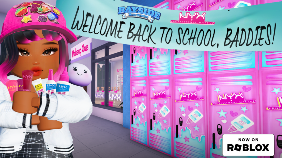 Nyxが ロブロックス の高校をジャック　ゲームではじまる次世代ビューティ体験