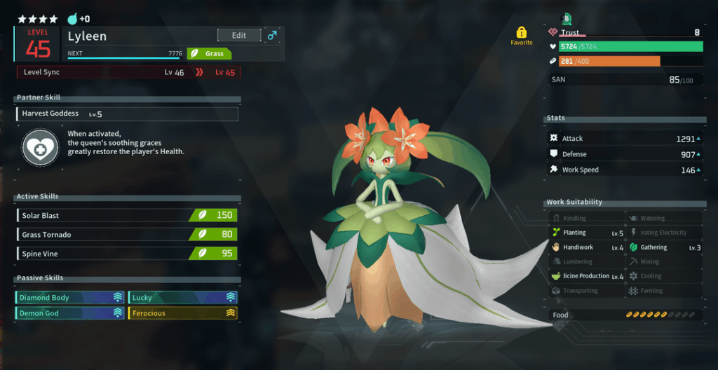 私のLVL 45チーム：d