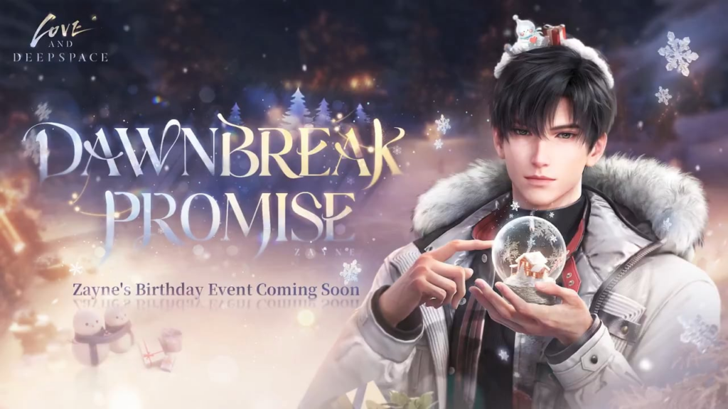 ■Zayneの誕生日イベントの予告編 [Dawnbreak Promise]❄❄️🎂