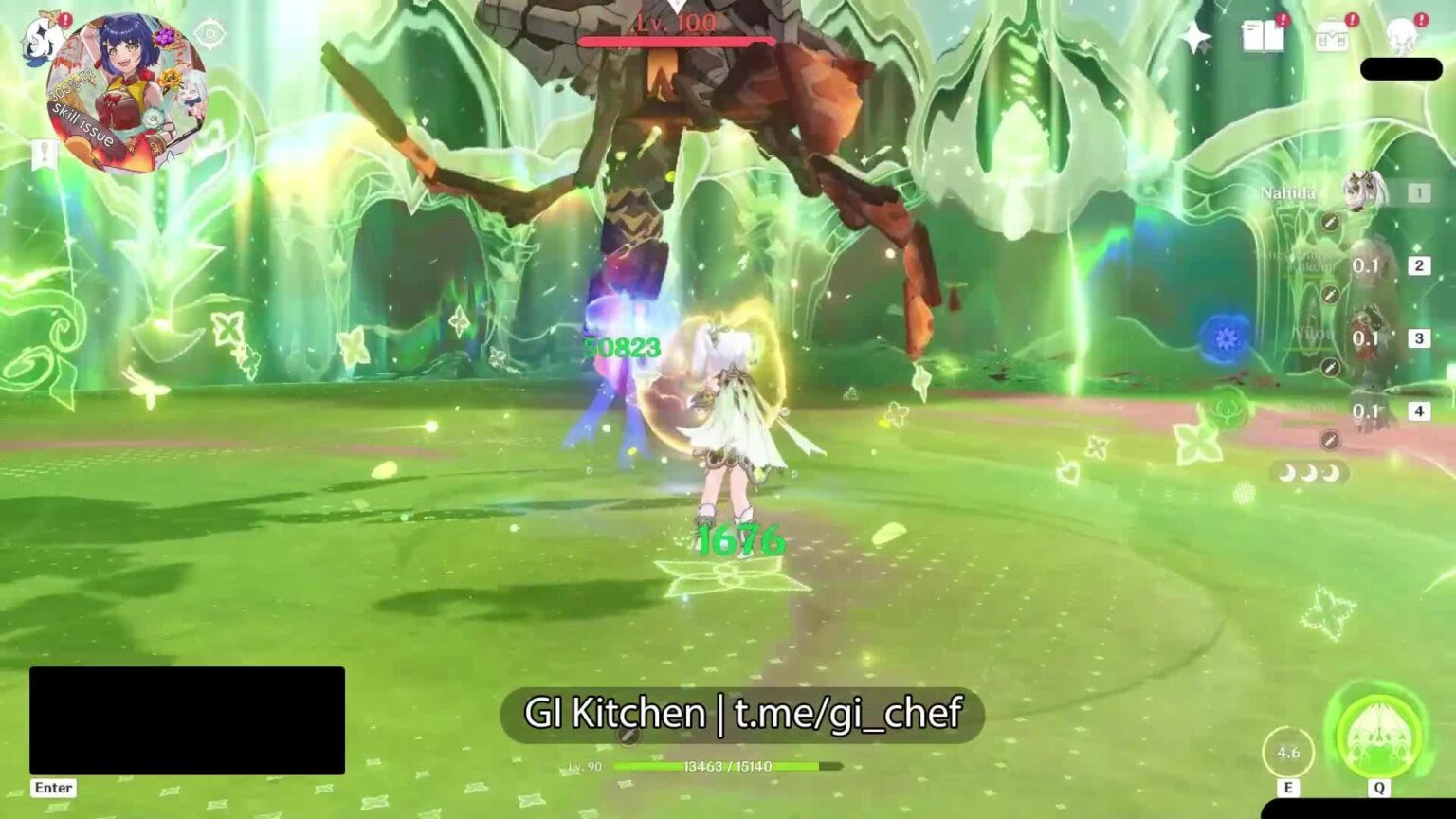 lauma c0r1 nilou bloom team gi_kitchen経由のシングルターゲットショーケース（コメントでビルド）