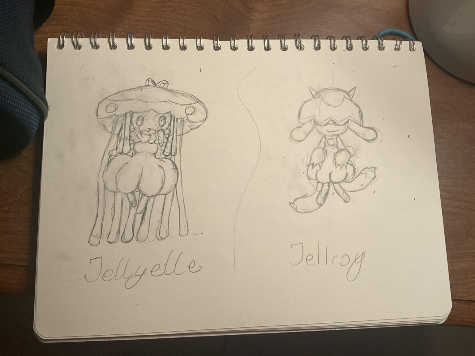 JellyetteとJellroyの私のスケッチのように？